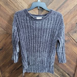 Umgee crew neck hi-low sweater